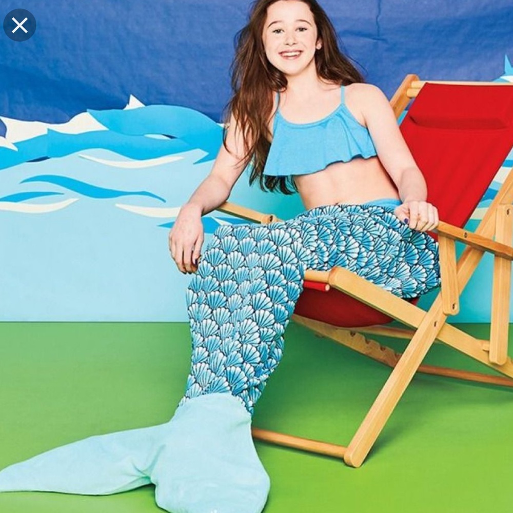 BRAND NEW Justice mermaid towel